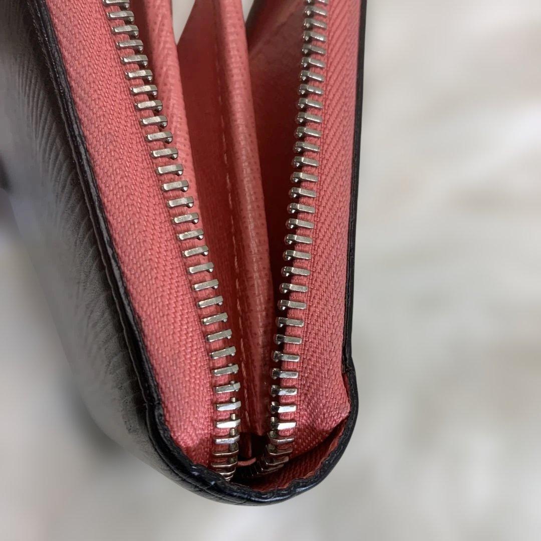 Louis Vuitton エピ　ジッピーウォレット長財布 ブラック/レッド