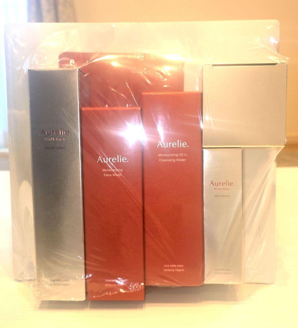 【新品未使用】Aurelie オレリープレミアムセット オレリー　5点＋パック付
