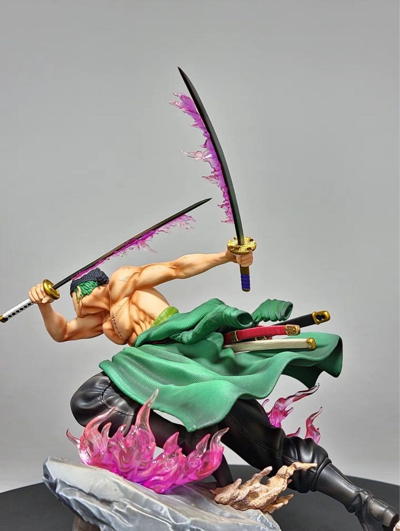 ワンピース ゾロ フィギュア ガレージキット 塗装済み品1/8pop サイズ