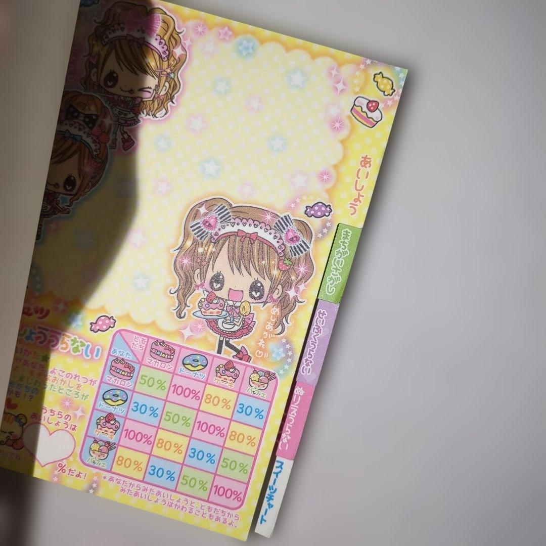 平成レトロ　平成女子　メモ帳　ドキドキうらないブック　スウィーティーガールズ