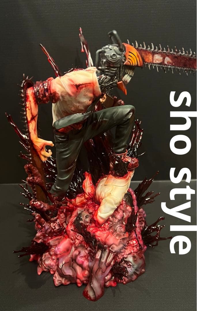 チェンソーマン 一番くじ　フィギュア 渋スク　リペイント　KK