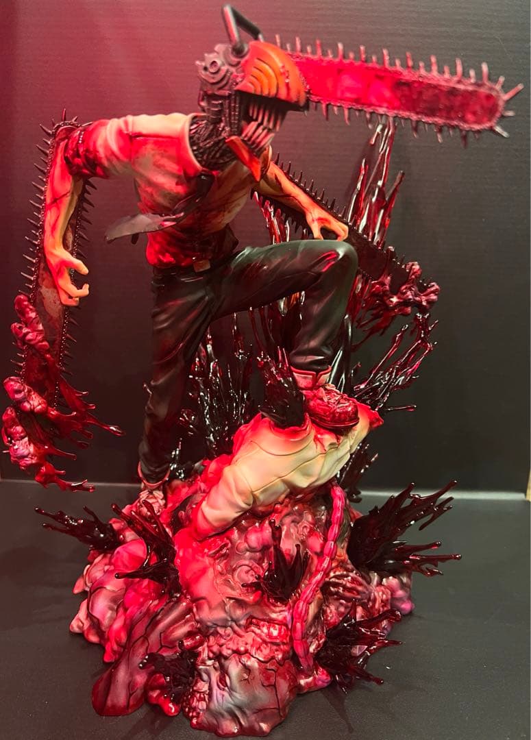 チェンソーマン 一番くじ　フィギュア 渋スク　リペイント　KK