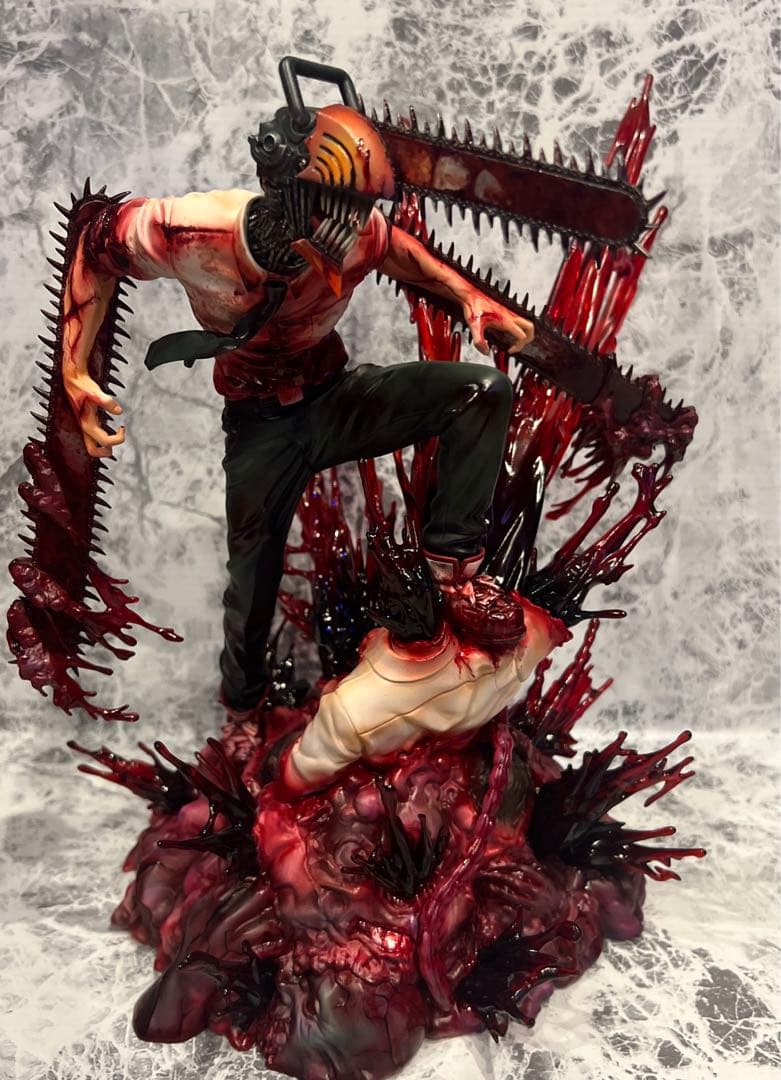 チェンソーマン 一番くじ　フィギュア 渋スク　リペイント　KK