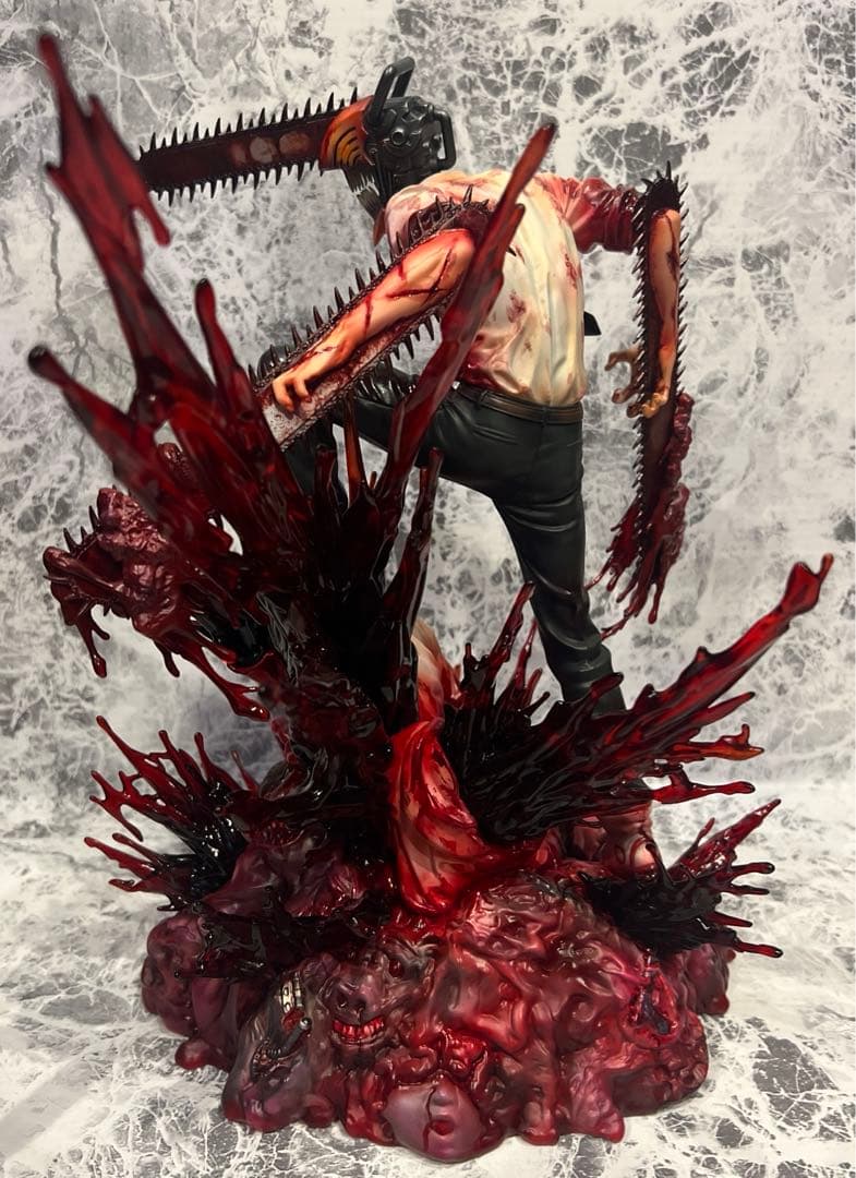 チェンソーマン 一番くじ　フィギュア 渋スク　リペイント　KK