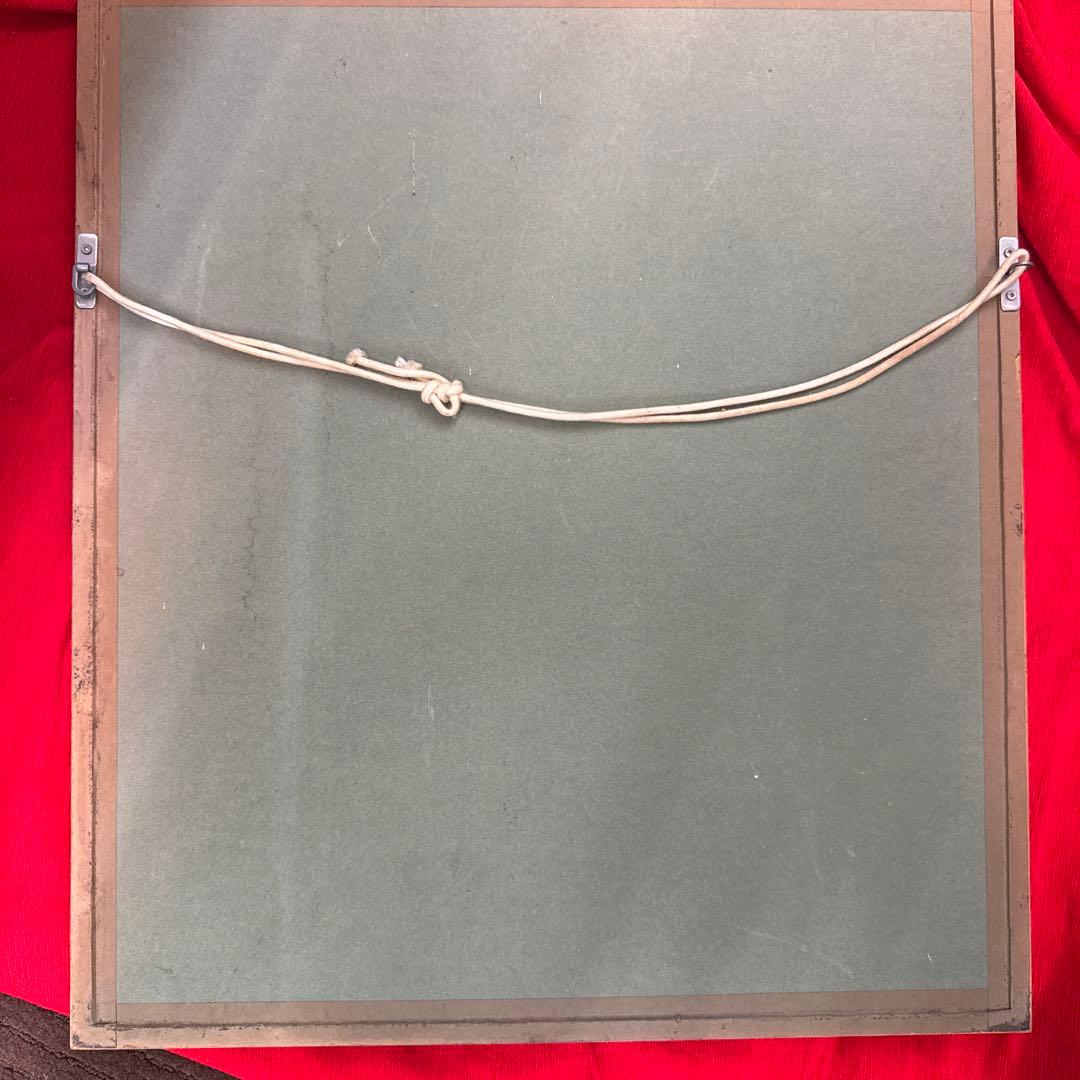 熊本正義 陶板画 絵画 アンティーク