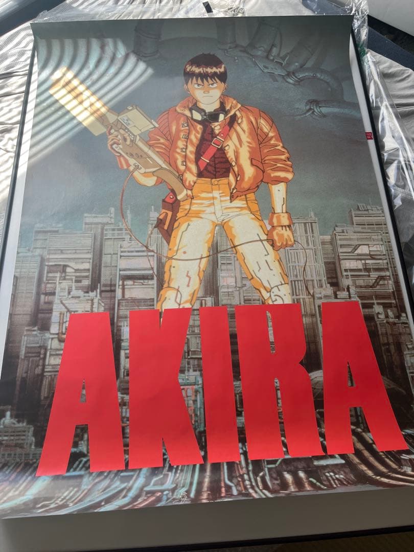 AKIRA 90年頃購入 vintage 特大 約B1サイズ ポスター 超美品