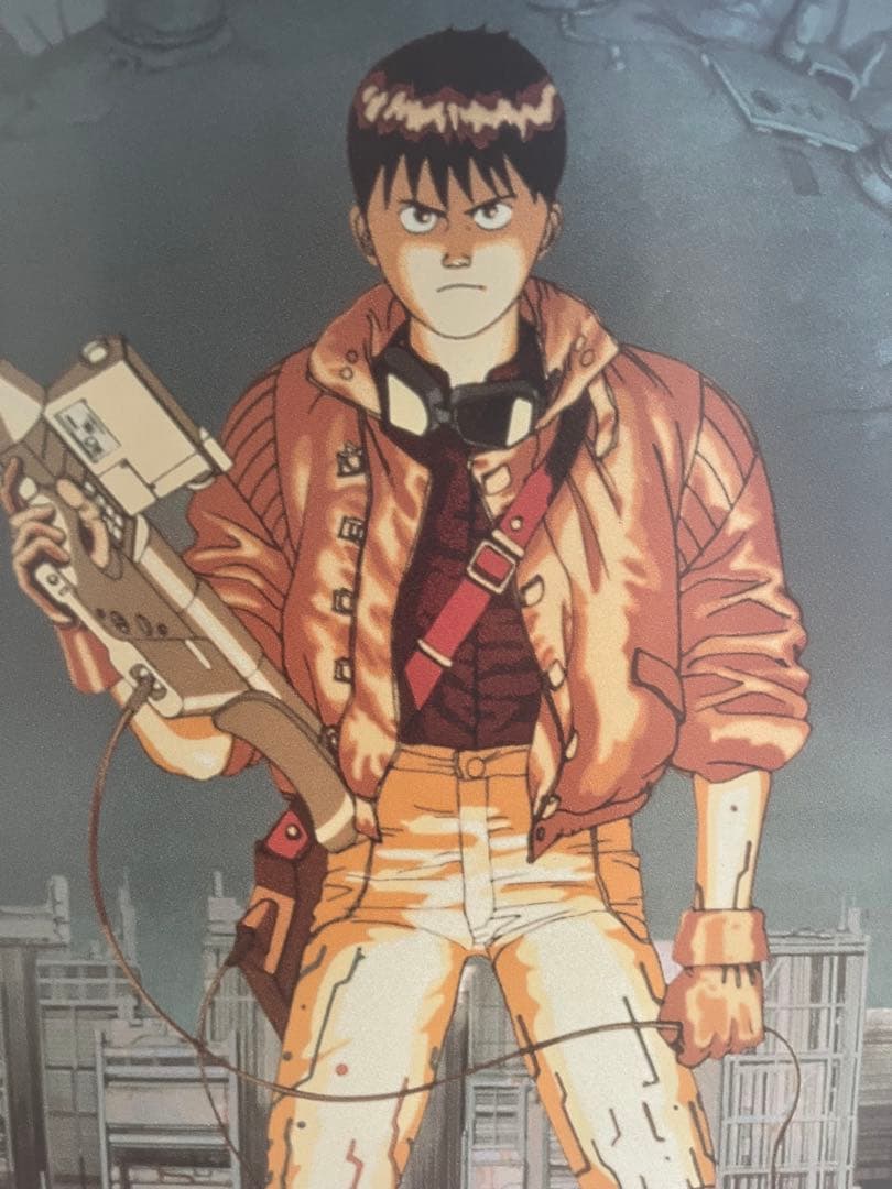 AKIRA 90年頃購入 vintage 特大 約B1サイズ ポスター 超美品