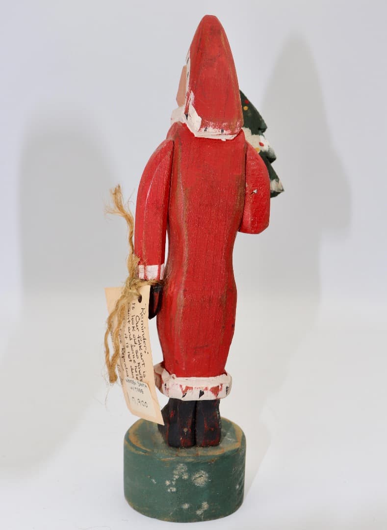 アメリカン・フォークアート、ウルフクリーク製木製3体+1体セット USA製