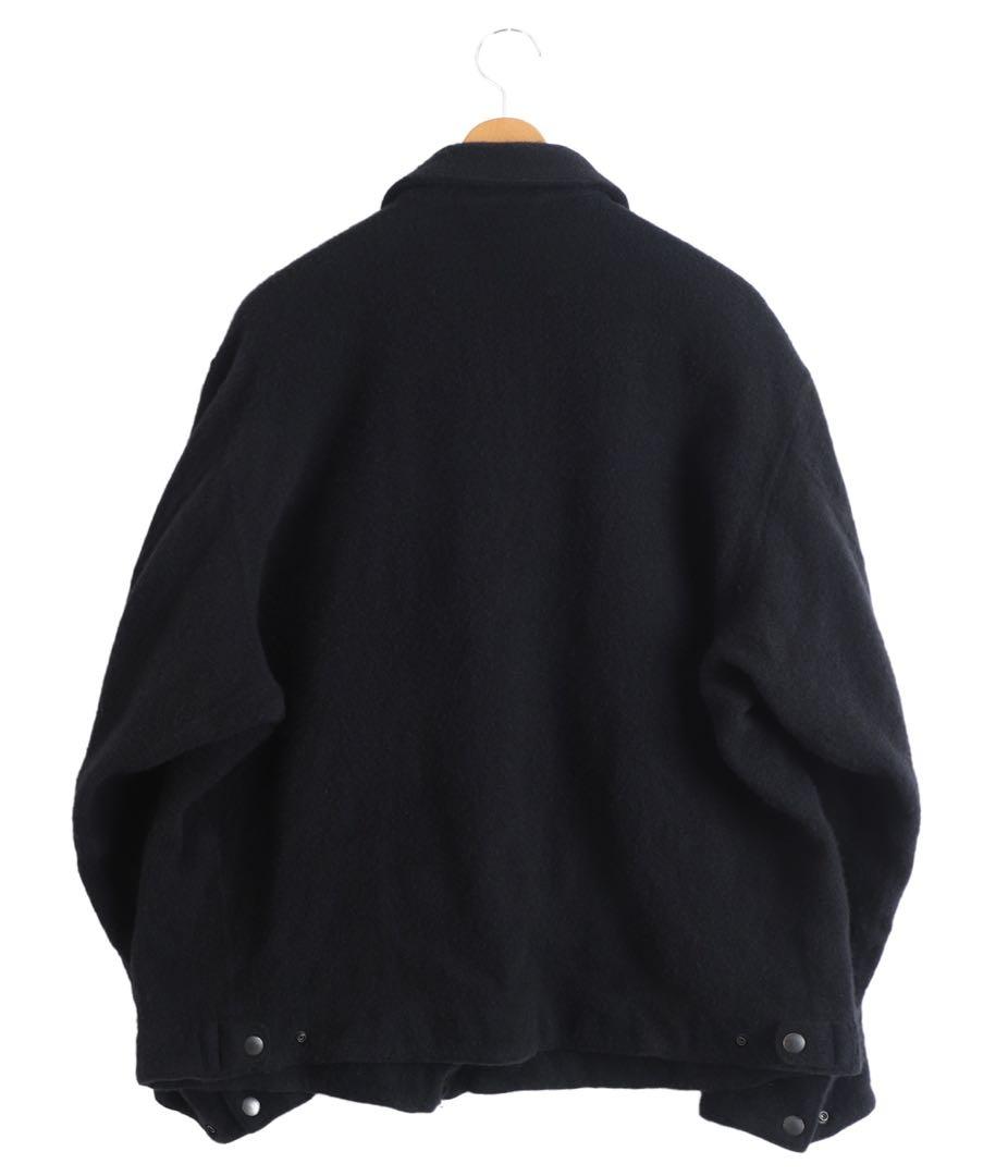 COMOLI 縮絨ウールジップショートジャケット 24AW