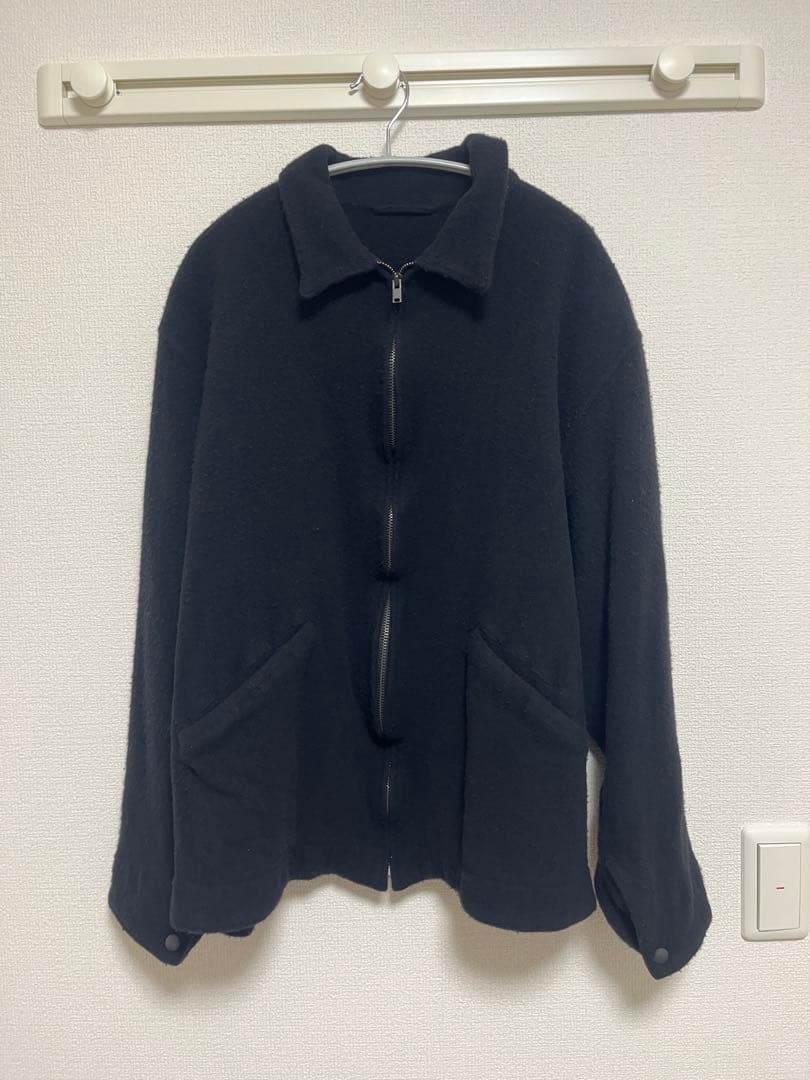 COMOLI 縮絨ウールジップショートジャケット 24AW