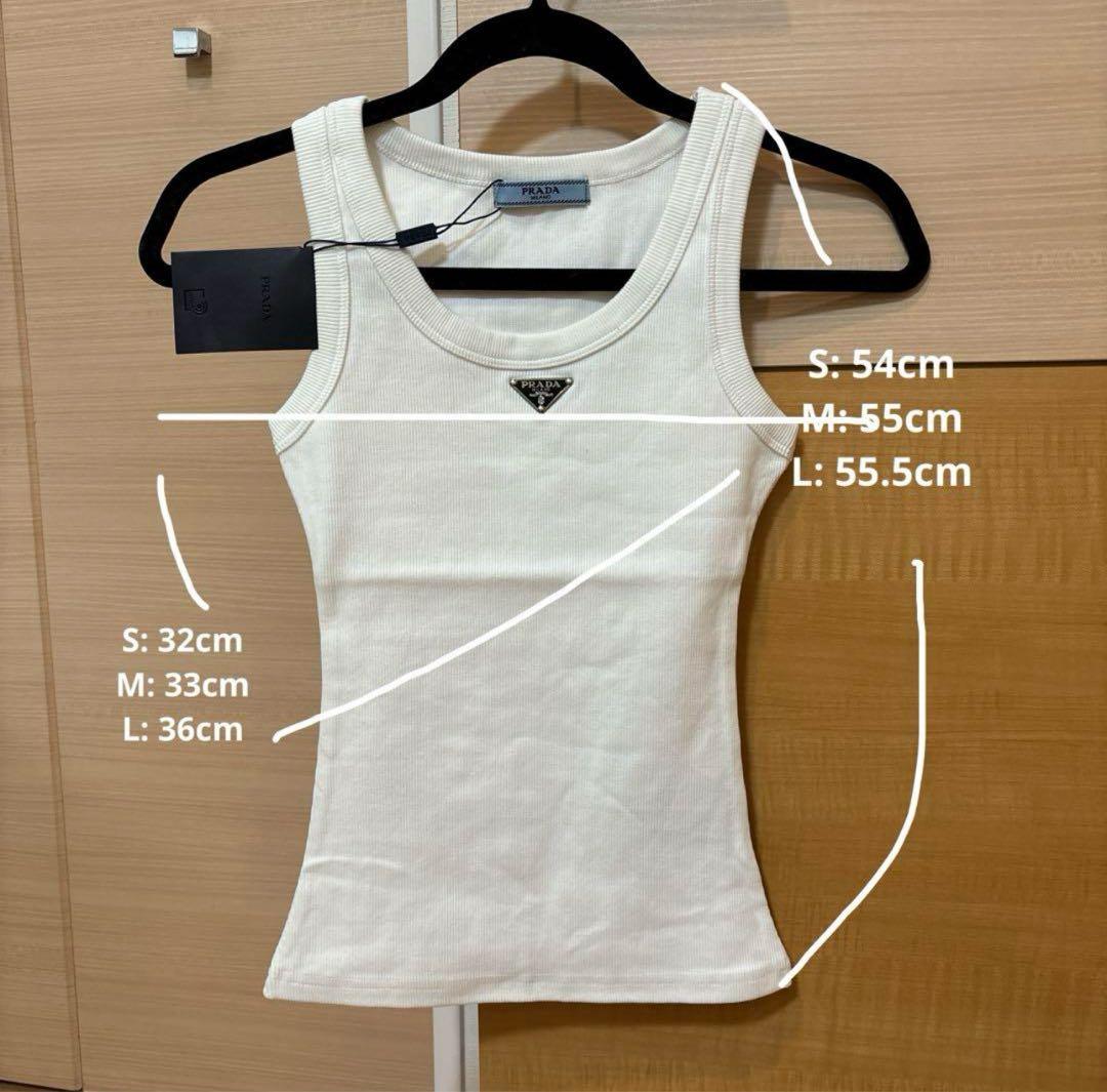 3*☆様 PRADA ブラック タンクトップ L