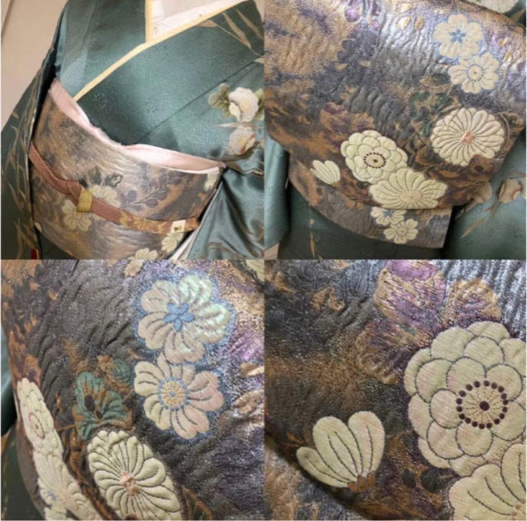 螺鈿 金彩 暈し 辻ヶ花 訪問着セット