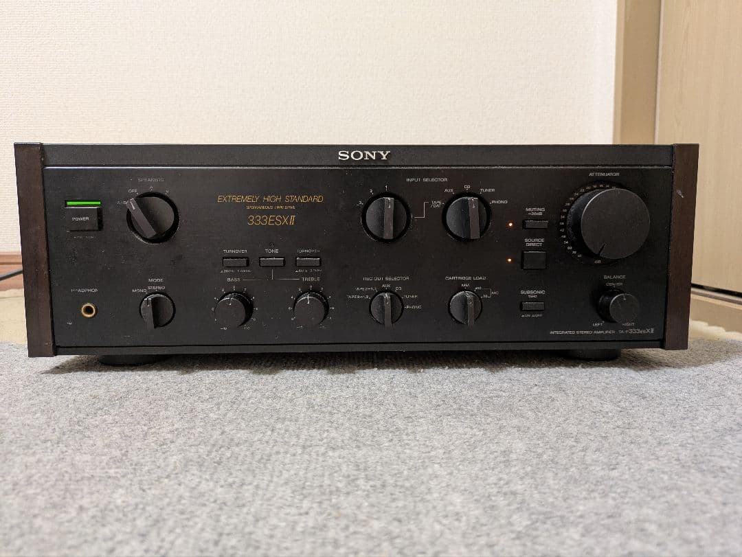 SONY TA-F333ESX Ⅱ プリメインアンプ 名機