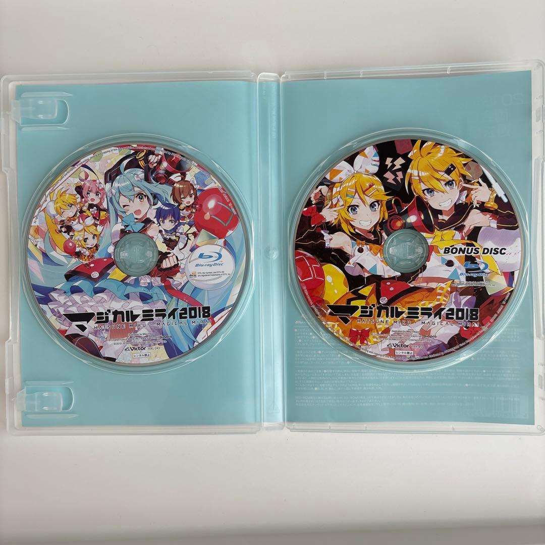 【美品】初音ミク/「マジカルミライ 2018」〈初回限定盤・2枚組〉特典付き