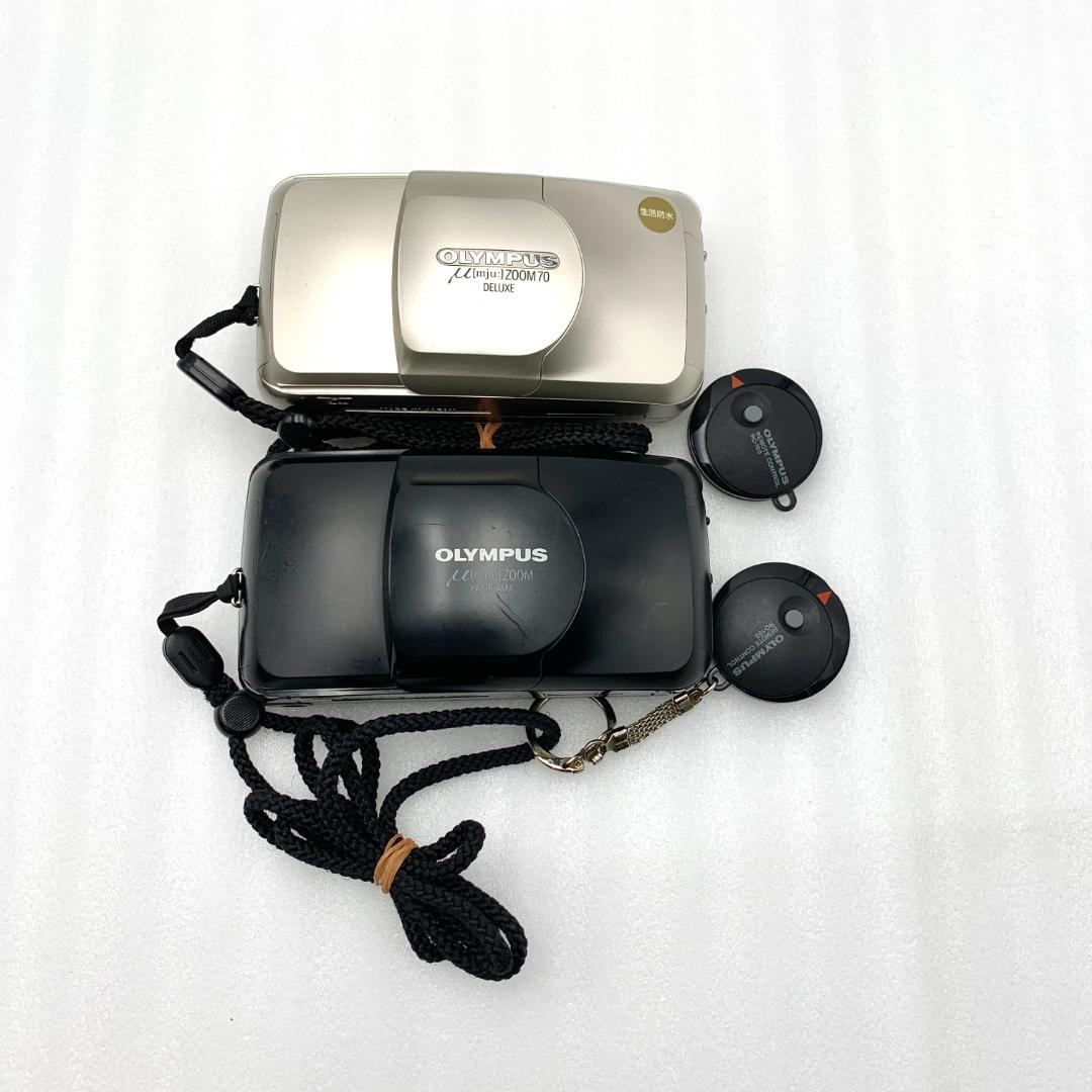 オリンパス μ ZOOM カメラ 2点セット まとめ売り部品取り用　250531