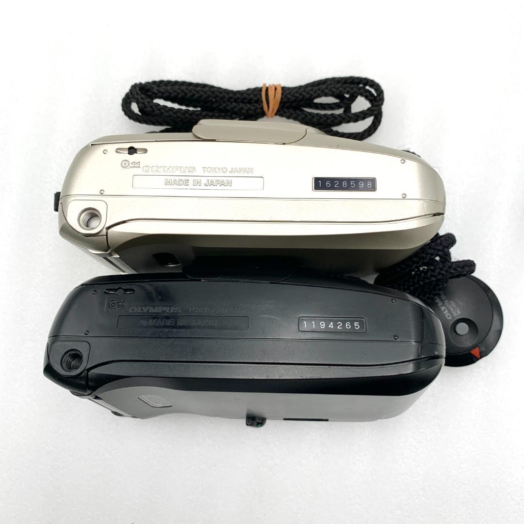 オリンパス μ ZOOM カメラ 2点セット まとめ売り部品取り用　250531