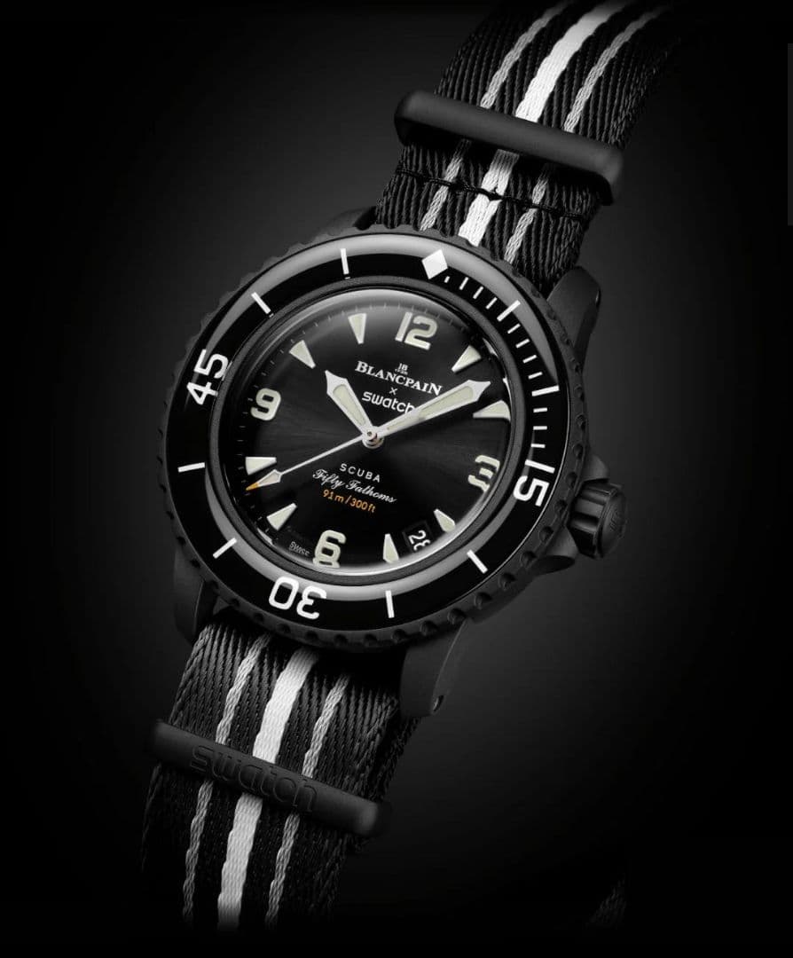 【Swatch】OCEAN OF STORMS SO35B400