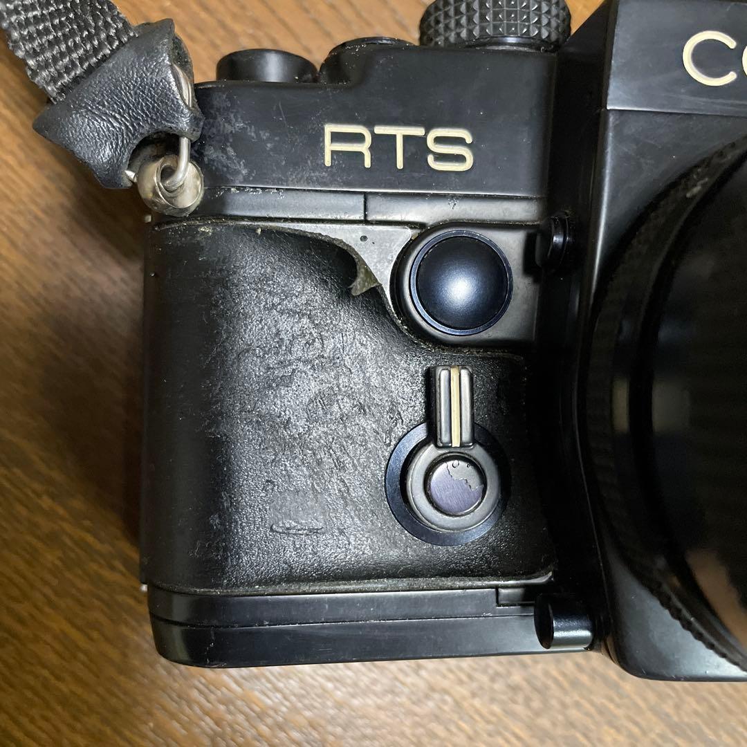 CONTAX RTS プラナーF1.7 50mm付き コンタックス レンズは傷少