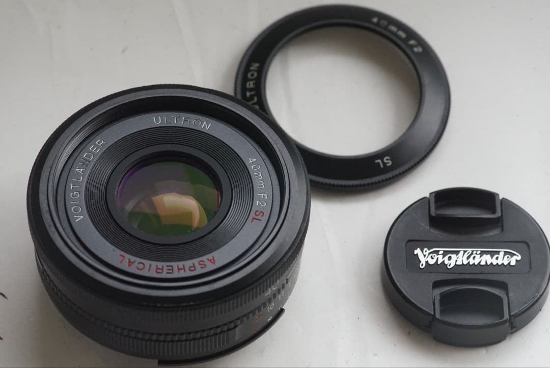 【美品】Voigtlander ULTRON 40mm F2 SL II n