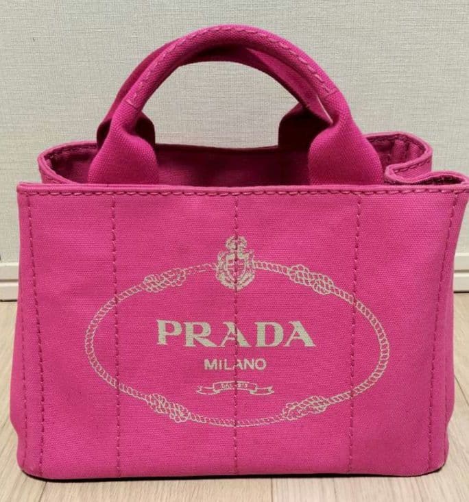 (♡ちゃん♡専用)PRADA カナパ　ピンク ショルダーバッグ 保存袋付き