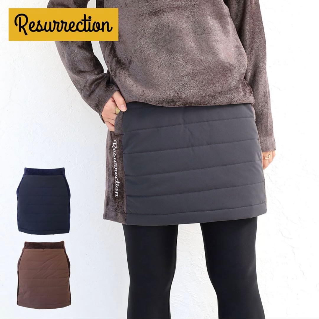 ゴルフウェア【Resurrection】パデットニットスカート　L