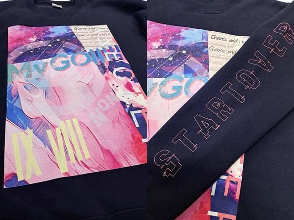 千早 愛音×AFFECTER コラボ限定スウェット