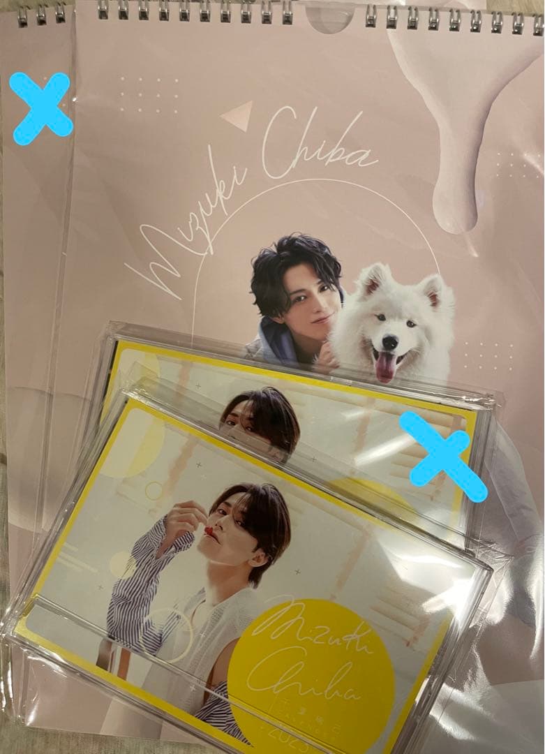 千葉瑞己 2023カレンダーイベント ステッカー 缶バッジ アクスタ チェキ