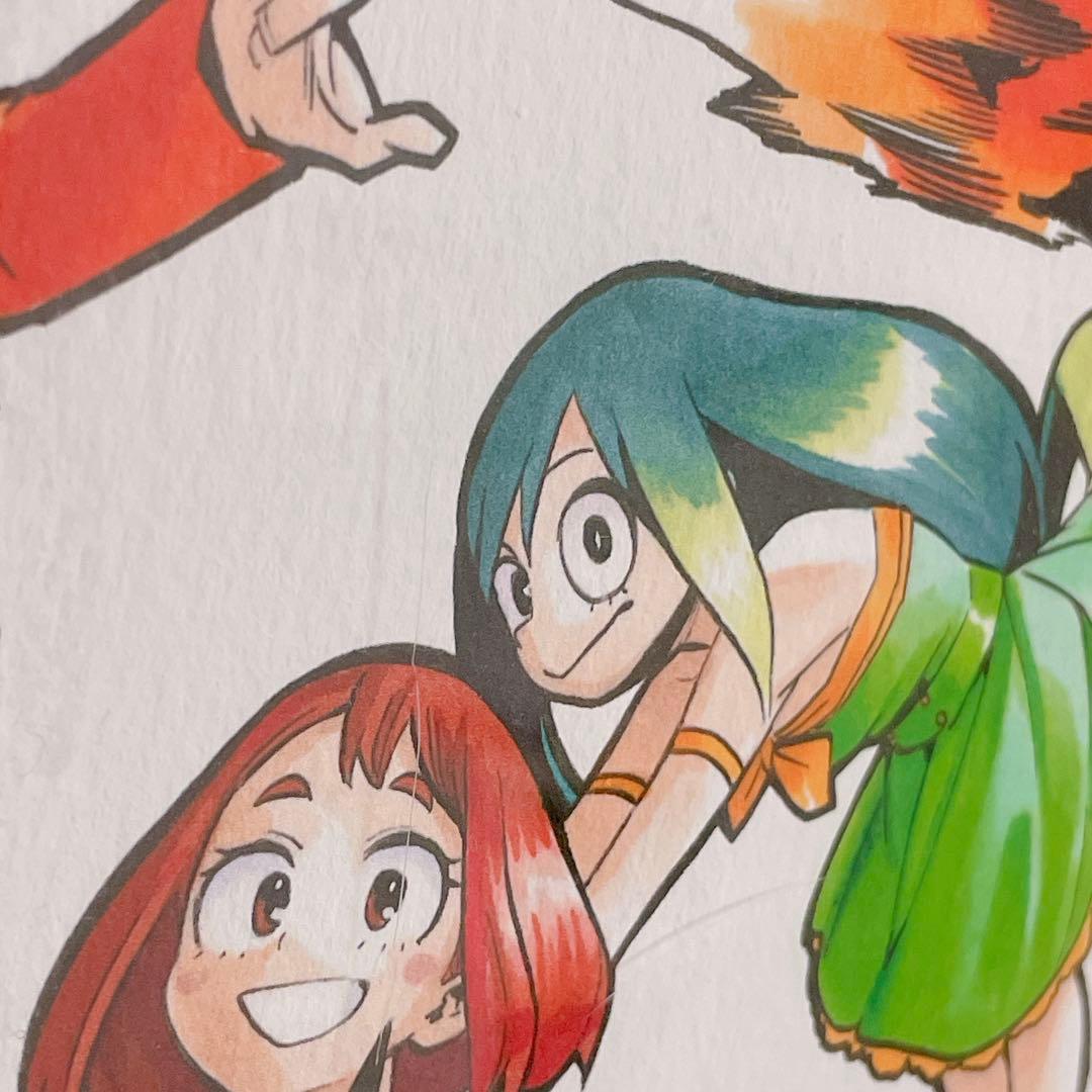 僕のヒーローアカデミア WJ50周年記念描きおろしイラスト 限定 高級複製原画