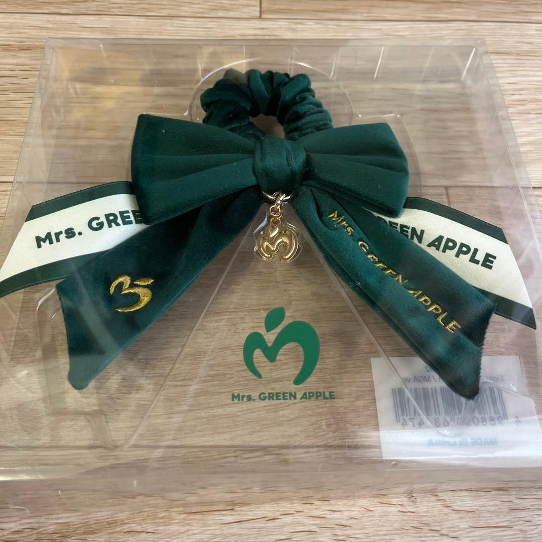 ミセス　ライトスティックリボン　緑