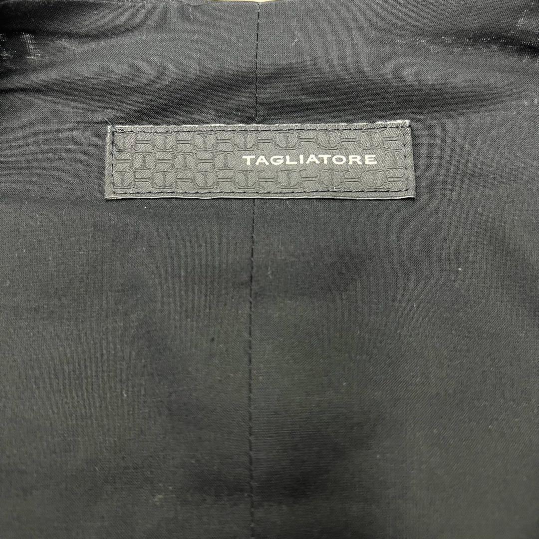 極美品 タリアトーレ ジレ ベスト ベロア ブラック