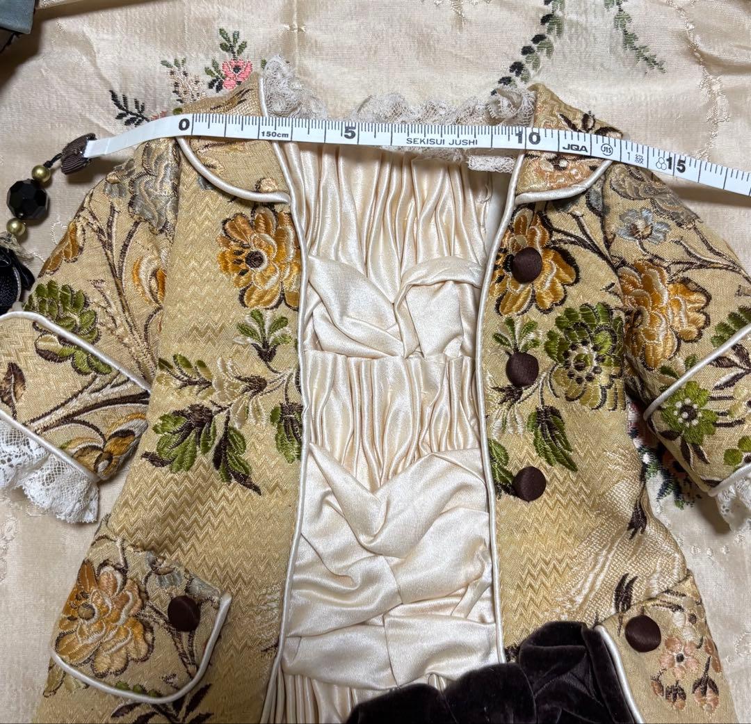 アンティークビスクドールドレス