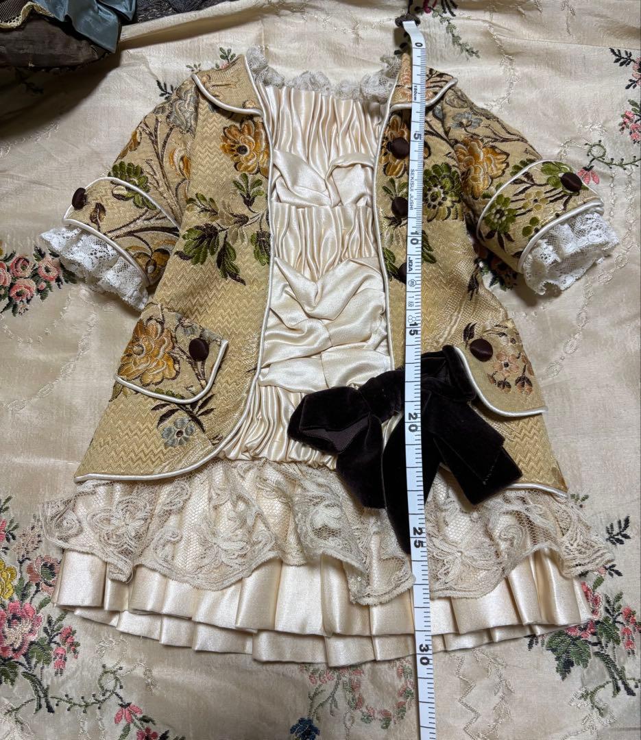 アンティークビスクドールドレス