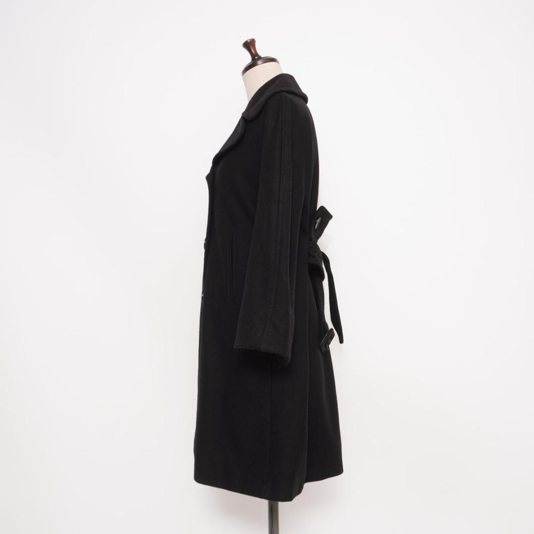 ドルチェ&ガッバーナ ウール混 チェスターコート 黒 サイズ38*JD899