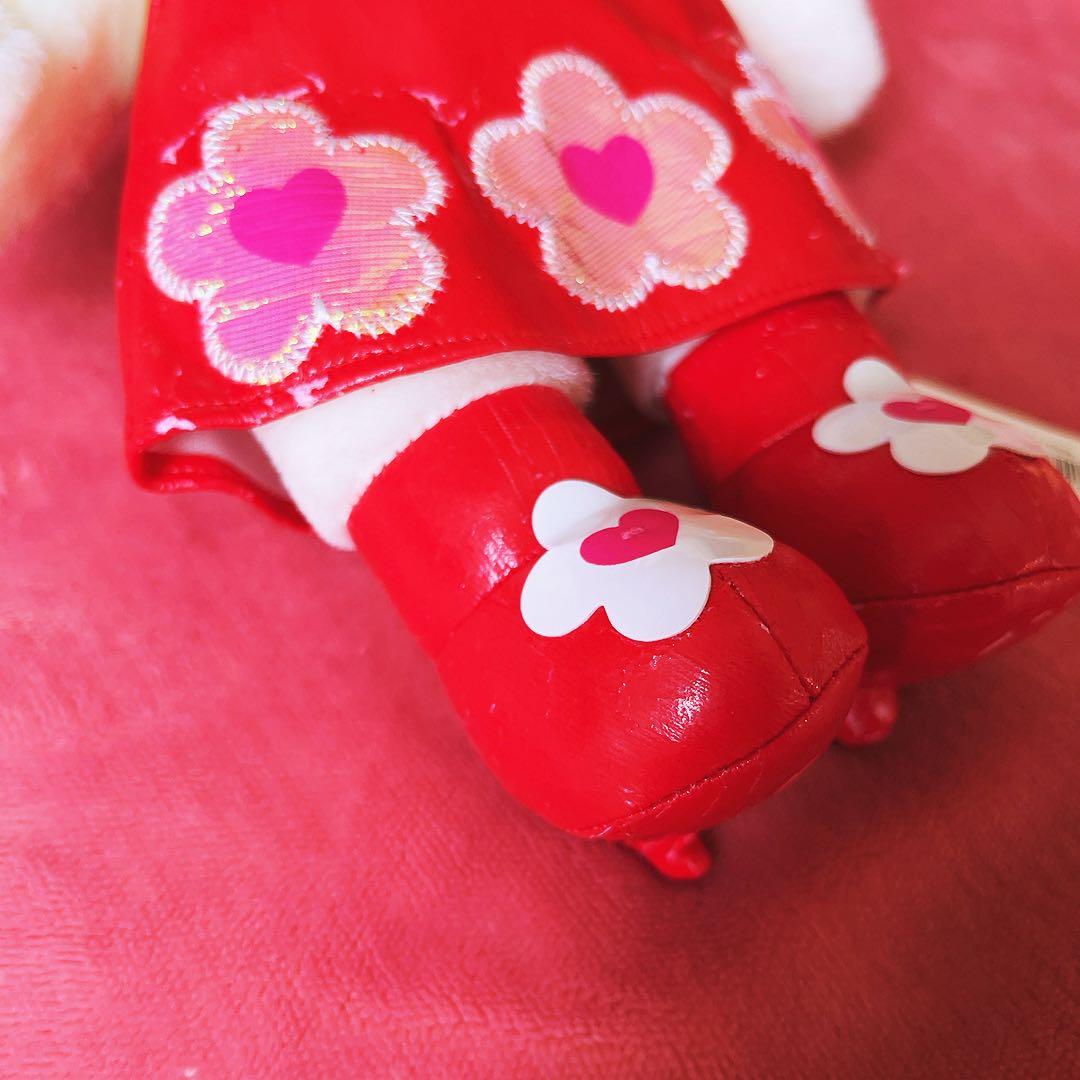 希少レア　ハローキティ　ハート　サングラス　ぬいぐるみ　2001 サンリオ