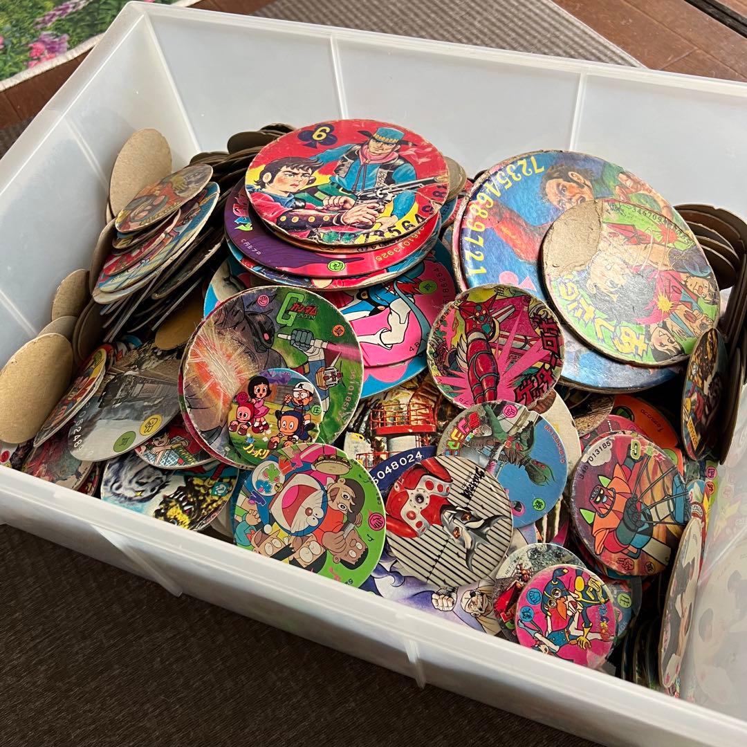 当時物レア昭和レトロ アンティーク メンコ めんこ 面子 カード 1000枚以上