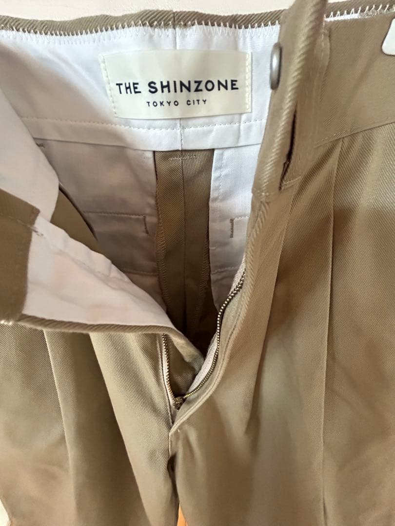 shinzone ベージュ ワイドパンツ 36
