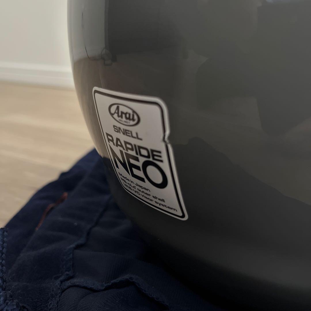 Arai Rapide NEO グレー フルフェイスヘルメット
