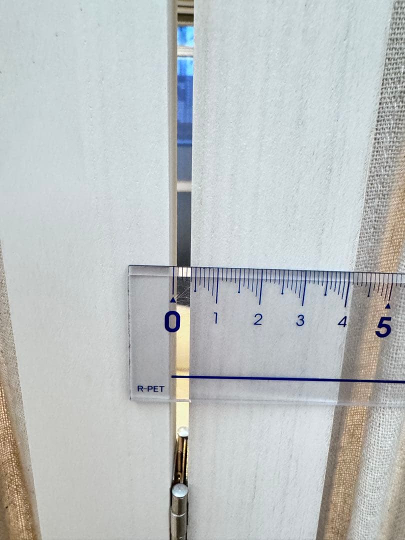 4連　パーティション　ルーバー式　　148cmx 2枚