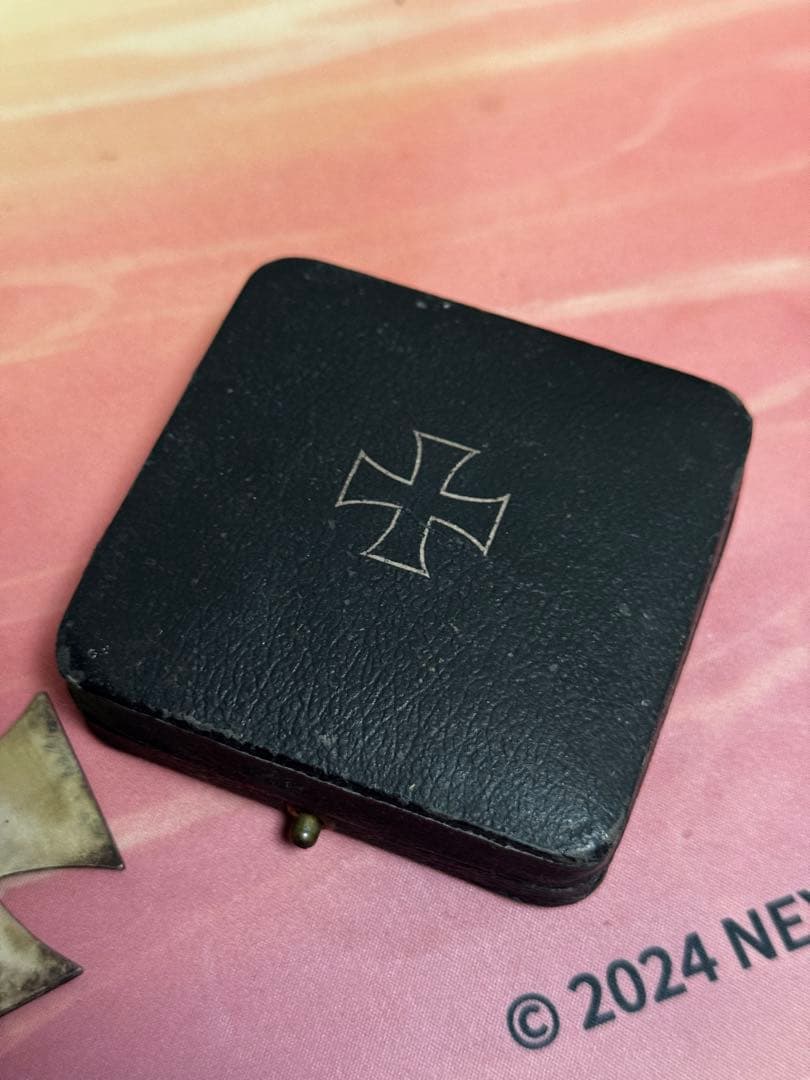 レア品　実物 勲章 本物保证 ケース付き ドイツ　一級鉄十字