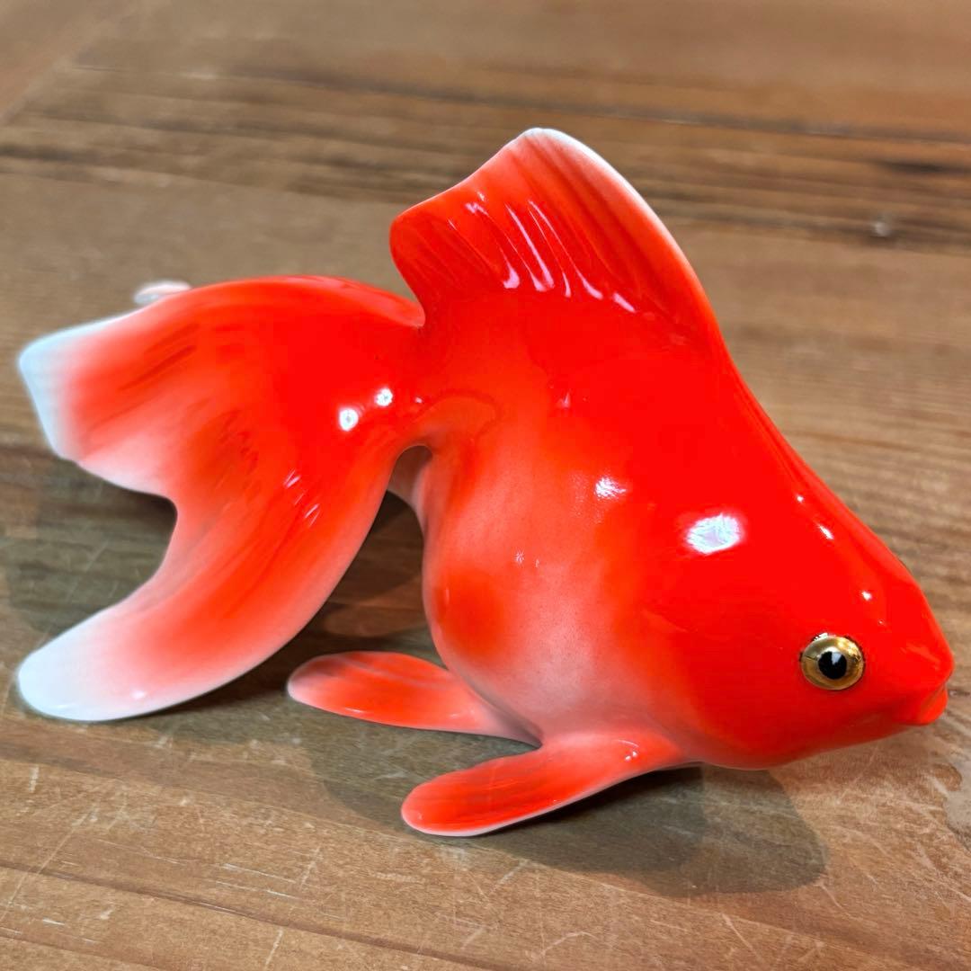 NORITAKE ノリタケ オールドノリタケ ボーンチャイナ 金魚 置物