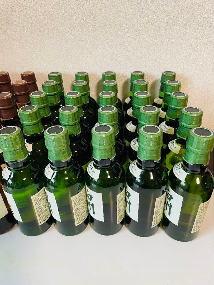 [未開封]白州ウイスキー 180ml 山崎ウイスキー180ml