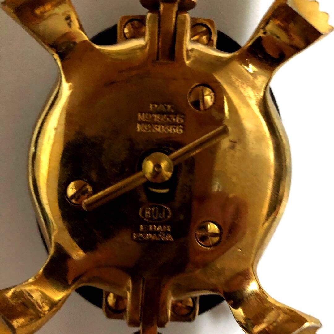 スペイン製 亀形ゼンマイ式呼び鈴BOJ EIBAR ESPANA