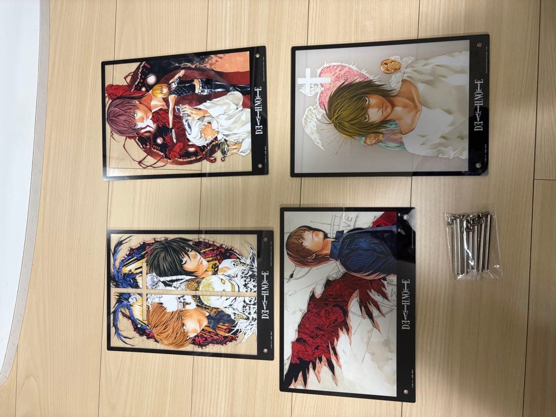 DEATH NOTE デスノート　一番くじ　夜神月　L ビジュアルボード　セット