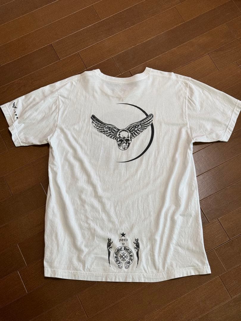 クロムハーツ フォティウイング クレセントムーン白Tシャツ