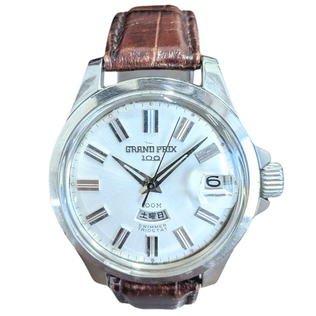 オリエント グランプリ100 スイマー トリオスタット 時計 自動巻き