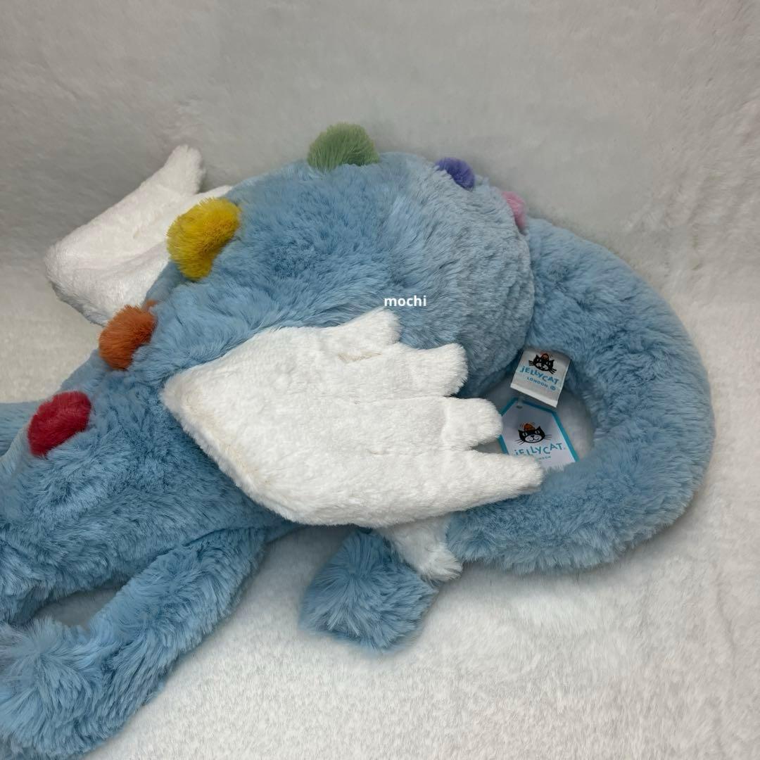  Sky Dragon ドラゴン 水色 ぬいぐるみ