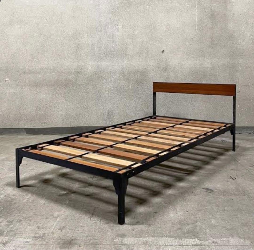 unico LUMBER シングル ベッドフレーム 廃盤美品