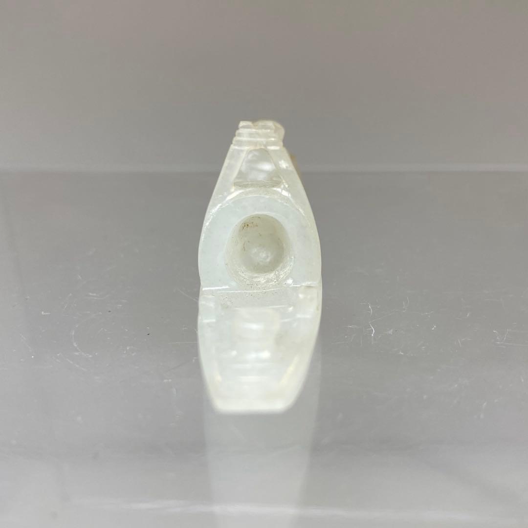 白砡　船　置物　幅約6㎝　14g トトチ　東さ7-0616③