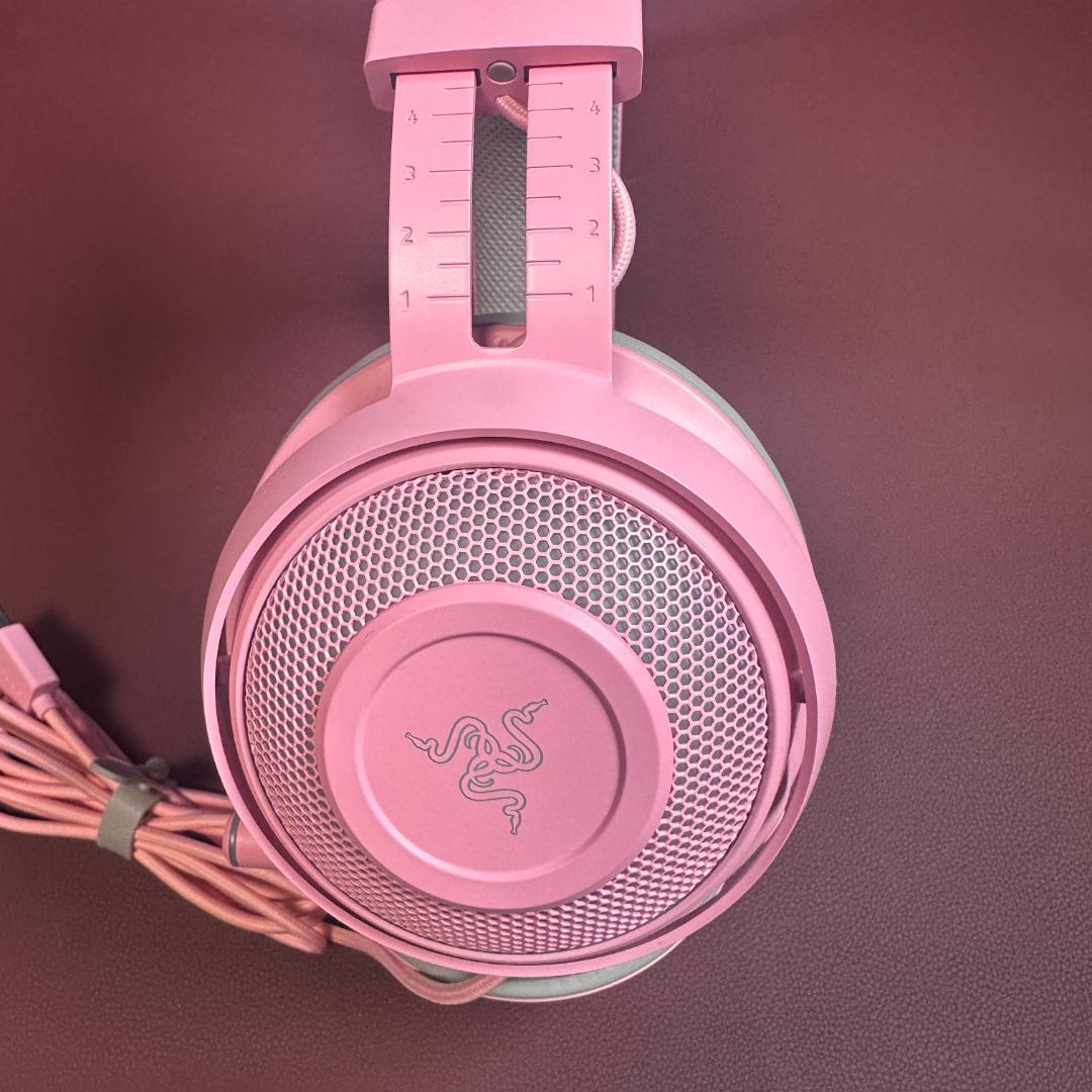 美品】Razer KRAKEN QUARTZ PINK KITTY ハローキティ