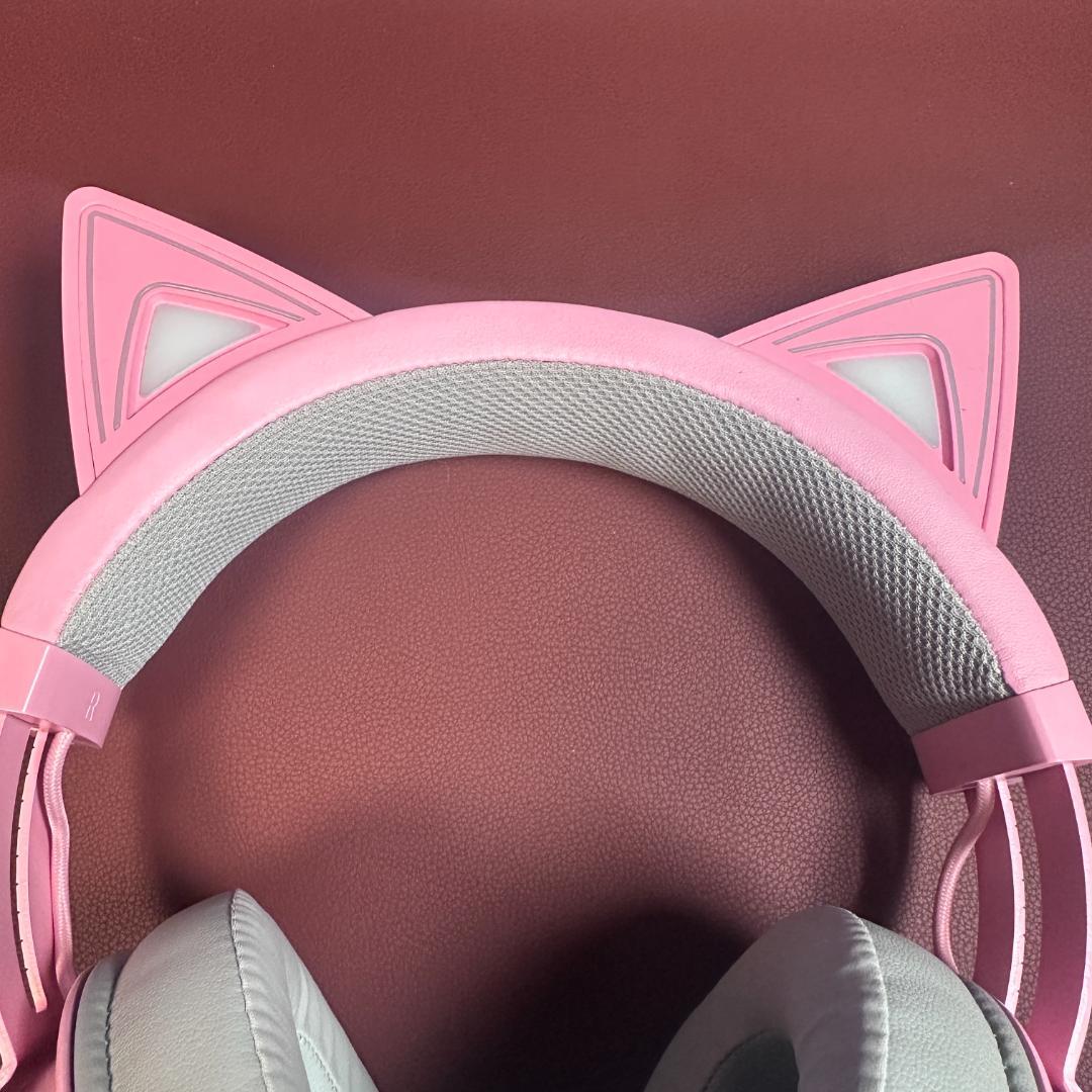 美品】Razer KRAKEN QUARTZ PINK KITTY ハローキティ